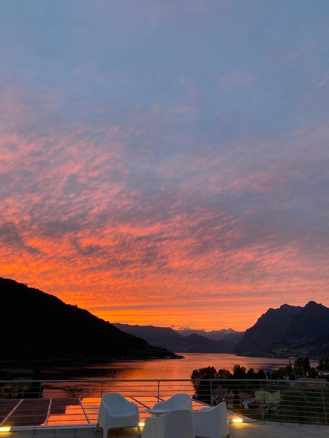 Vela Di Soleville Camere Con E Senza Vista Lago Con Ristorante & Pizzeria Sale Marasino Eksteriør bilde
