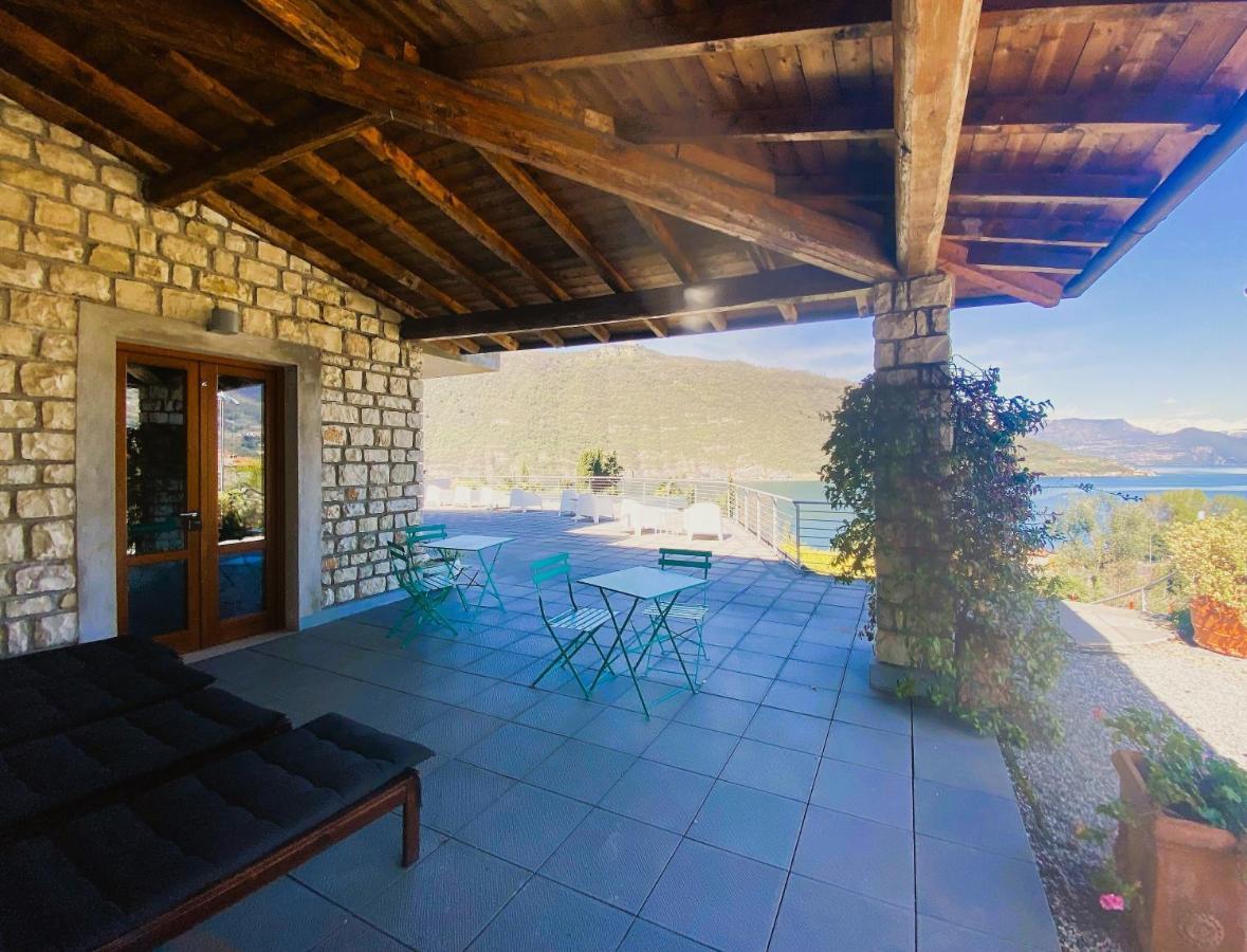 Vela Di Soleville Camere Con E Senza Vista Lago Con Ristorante & Pizzeria Sale Marasino Eksteriør bilde
